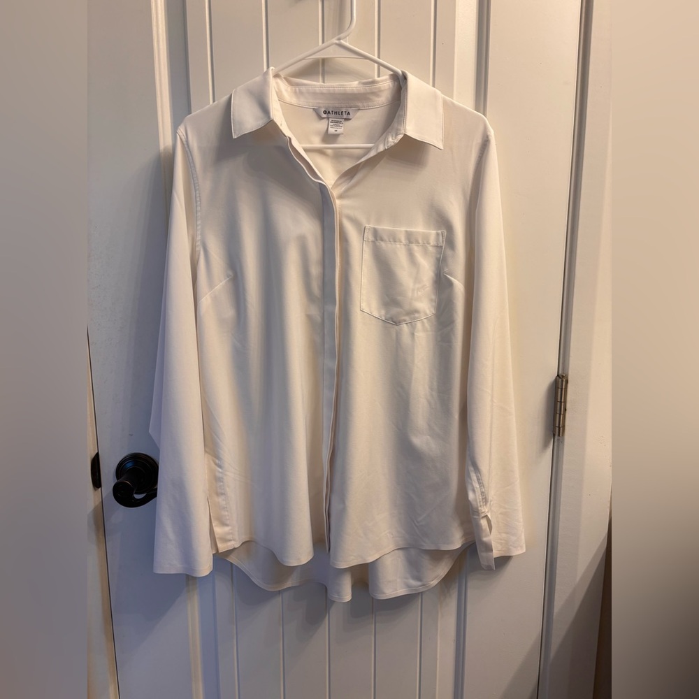ATHLETA Midday Relaxed Shirt, size medium